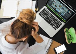 burnt out person needing a productivity coach
