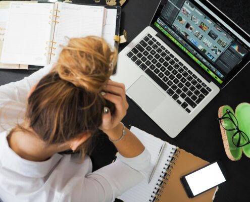 burnt out person needing a productivity coach